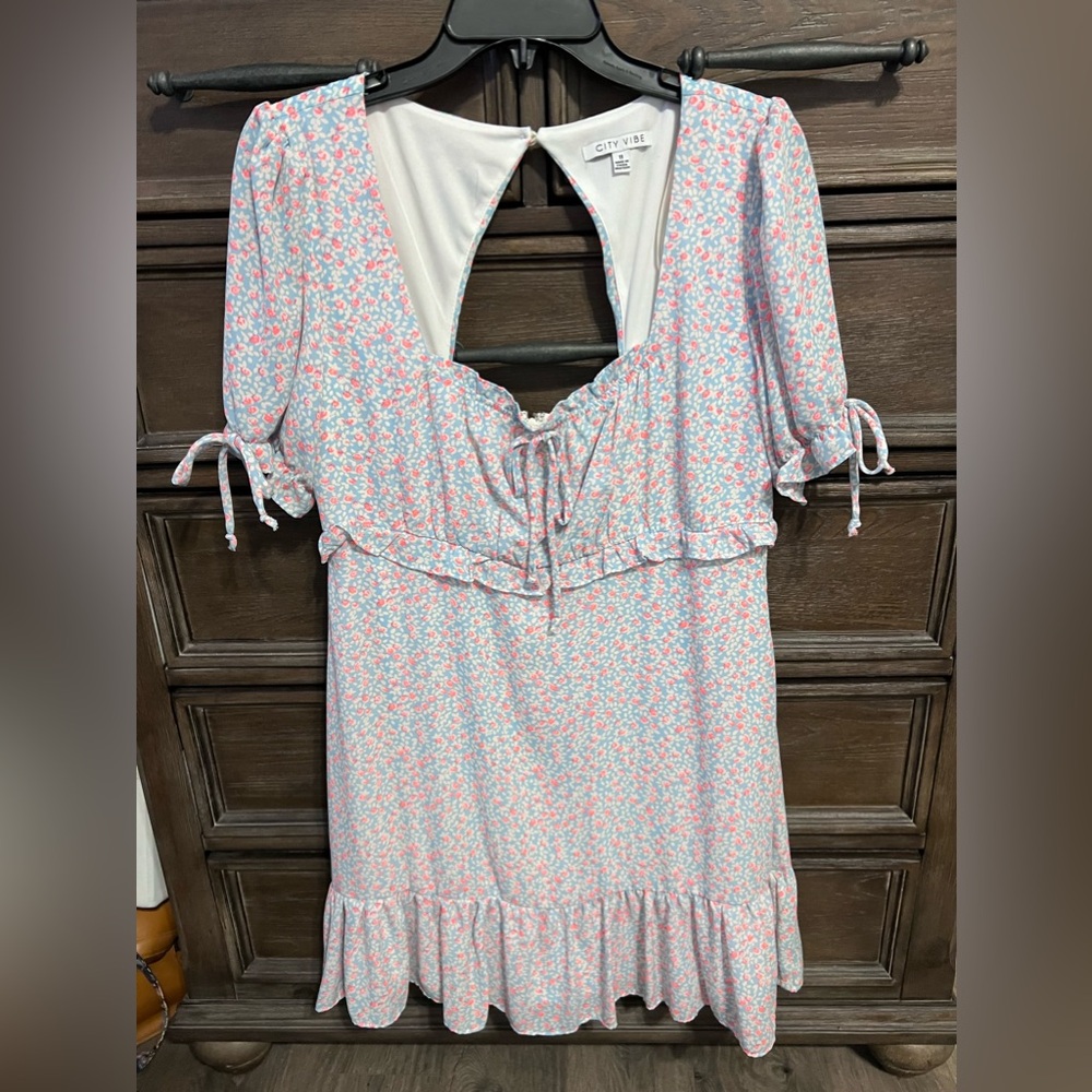 Womens babydoll mini dress